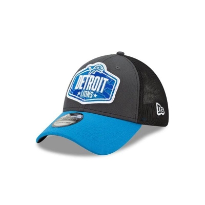 Sapca New Era Detroit Lions NFL NFL Draft 39THIRTY Stretch Fit - Gri